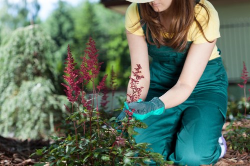Load-based landscaping quote example with mulch and garden waste